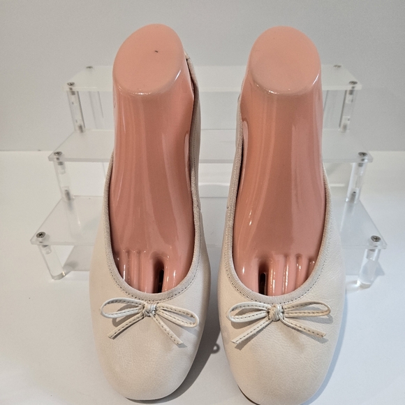Born Cream Ballet Flats Shoes 9.5 - Picture 10 of 13